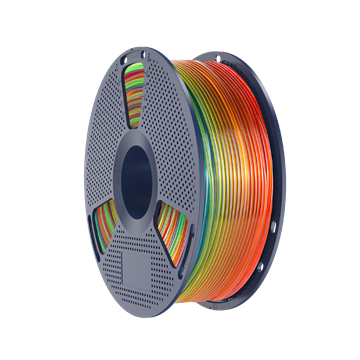 3DFC filament PLA Transparent Rainbow  01