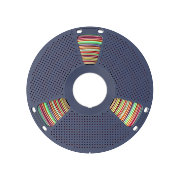 3DFC filament PLA Transparent Rainbow  01