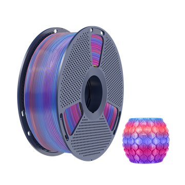 3DFC filament PLA Transparent Rainbow  02