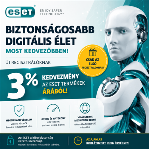 ESET Antivírus kedvezmény!
