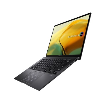Notebook ASUS CONS NB ZenBook UM3402YA-KM454W 14" WQXGA+ OLED GL, Ryzen7 7730U, 16GB, 1TB M.2, INT, WIN11H, Fekete