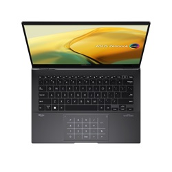 Notebook ASUS CONS NB ZenBook UM3402YA-KM454W 14" WQXGA+ OLED GL, Ryzen7 7730U, 16GB, 1TB M.2, INT, WIN11H, Fekete