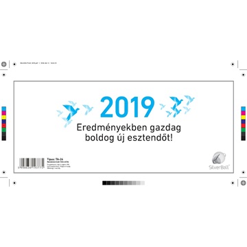 Asztali naptár TA-24 2019. évi