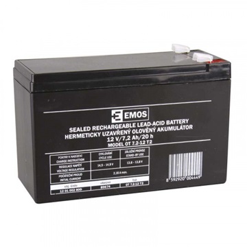 Akkumulátor EMOS 12V 7,2 mAh