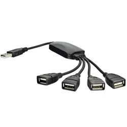 Akyga USB HUB 2.0 4 portos ( AK-AD-13 )