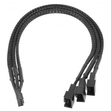 Akyga ventillátor tápelosztó 4-pin/2 x 4-pin/1 x 3-pin ( AK-CA-65 )