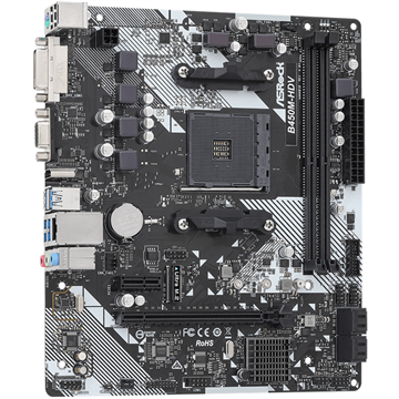 Alaplap AMD Asrock B450M-HDV R4.0