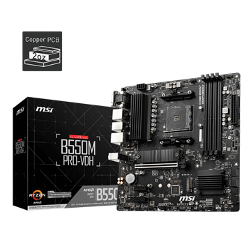 Alaplap AMD MSI B550M PRO-VDH