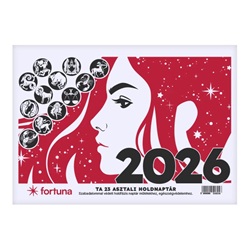 Asztali naptár TA-23 2026. évi holdfázissal