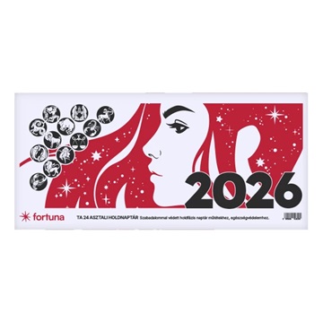 Asztali naptár TA-24 2026. évi holdfázissal