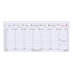 Asztali naptár TA-24 2026. évi holdfázissal
