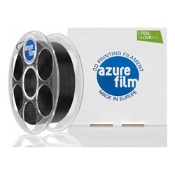 AzureFilm Filament PLA black glitter, 1,75 mm, 1 kg