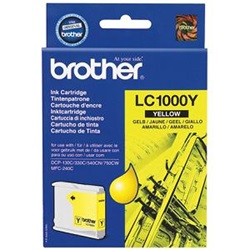 Brother tinta LC1000Y yellow (lejárt szavatosságú termék)