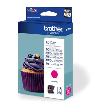 Brother tinta LC123M magenta