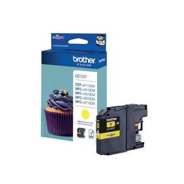 Brother tinta LC123Y yellow