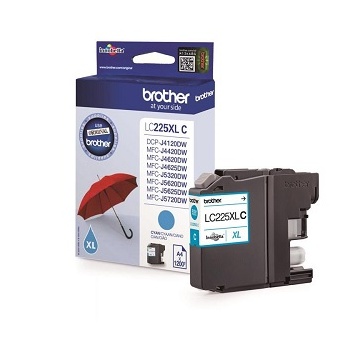 Brother tinta LC225XL C cyan (lejárt szavatosságú termék)