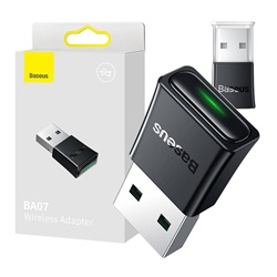 Baseus BA07 Bluetooth adapter 5.1 (fekete)