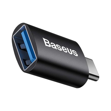 Baseus Ingenuity USB-C USB-A adapter, OTG (fekete)