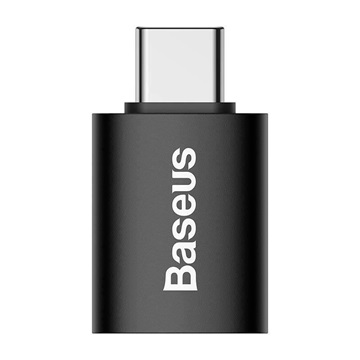 Baseus Ingenuity USB-C USB-A adapter, OTG (fekete)