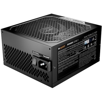 Be Quiet! 1000W Power Zone 2 (80+ Platinum, ATX3.1, moduláris, félpasszív ventilátor, fekete)