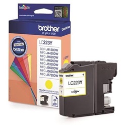 Brother tinta LC223Y yellow (lejárt szavatosságú termék)