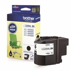 Brother tinta LC229XL BK black (hamarosan lejáró szavatosság)