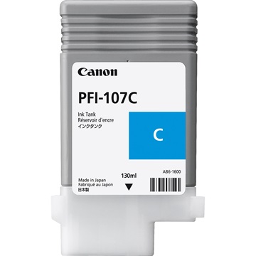 Canon tinta PFI107C cyan