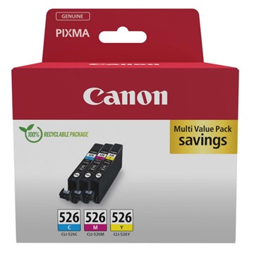 Canon tinta CLI526 multipack (black, cyan, magenta, yellow)
