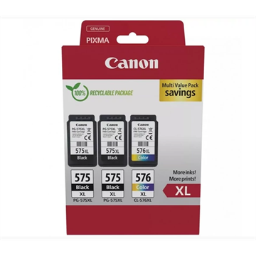 Canon tinta PG575XL(x2)/CL576 multipack