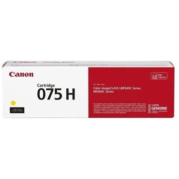 Canon toner CRG075H yellow 2,5K