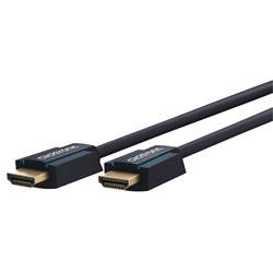 Clicktronic HDMI (apa) - HDMI (apa) kábel 2 m (v2.0, 8k 60Hz), kék