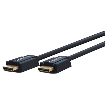 Clicktronic HDMI (apa) - HDMI (apa) kábel 2 m (v2.0, 8k 60Hz), kék