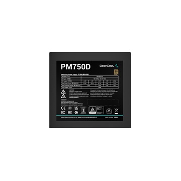DeepCool PM750D 750W ATX tápegység 80 Plus Gold