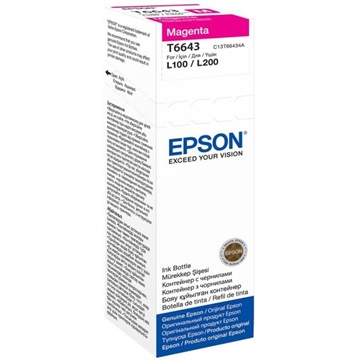 Epson tinta T66434A magenta (664) 70 ml