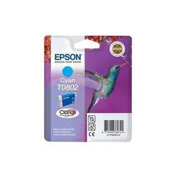 Epson tinta T080240 (0802) cyan (lejárt szavatosságú termék)