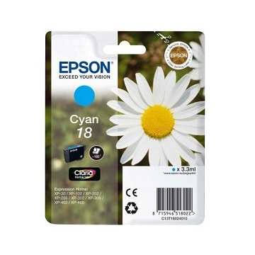 Epson tinta T1802  cyan (18)