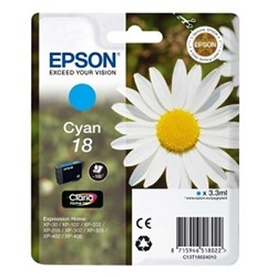 Epson tinta T1802  cyan (18)
