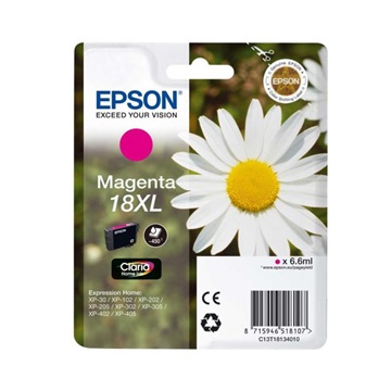 Epson tinta T181340 magenta (18 XL) (hamarosan lejáró szavatosság)