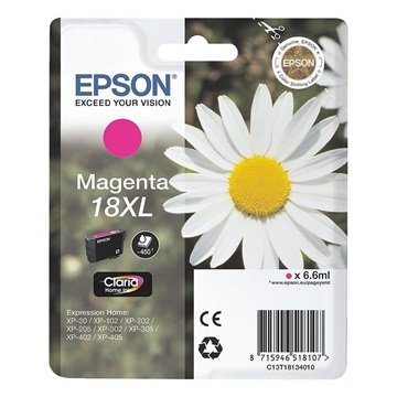 Epson tinta T181340 magenta (18 XL) (lejárt szavatosságú termék)