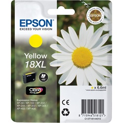 Epson tinta T181440  yellow (18 XL) (lejárt szavatosságú termék)