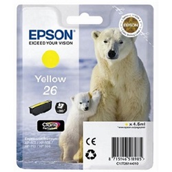 Epson tinta T26144010 yellow (26) (lejárt szavatosságú termék)