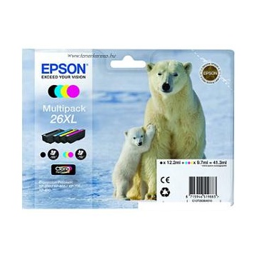 Epson tinta T26364010 multipack XL (26XL)