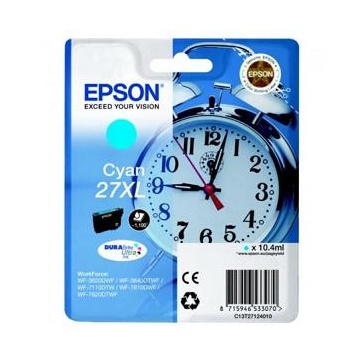Epson tinta T27124010 cyan (27XL)