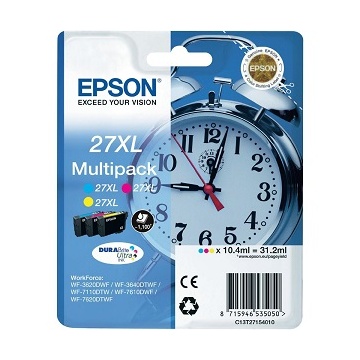 Epson tinta T27154010 color pack (27XL)