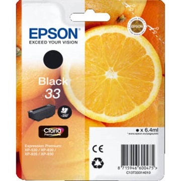 Epson tinta T3331 black 6,4 ML (33)