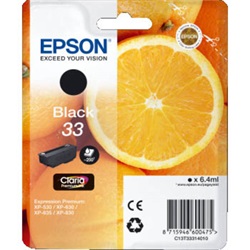 Epson tinta T3331 black 6,4 ML (33)
