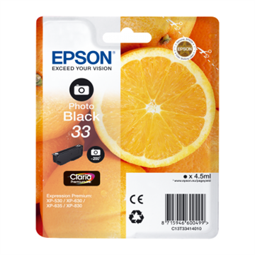 Epson tinta T3341 photo black 4,5 ml (33)