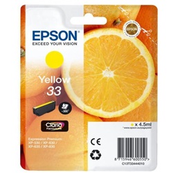 Epson tinta T3344 yellow 4,5 ml (33)