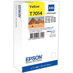 Epson tinta T7014 XXL yellow 3,4k (hamarosan lejáró szavatosság)