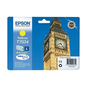 Epson tinta T7034 yellow 0,8k